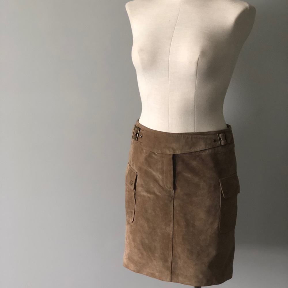 The Loft Suede Skirt